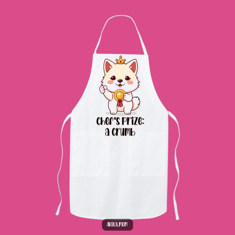Proud Akita Prize Apron: Celebrate Culinary Wins