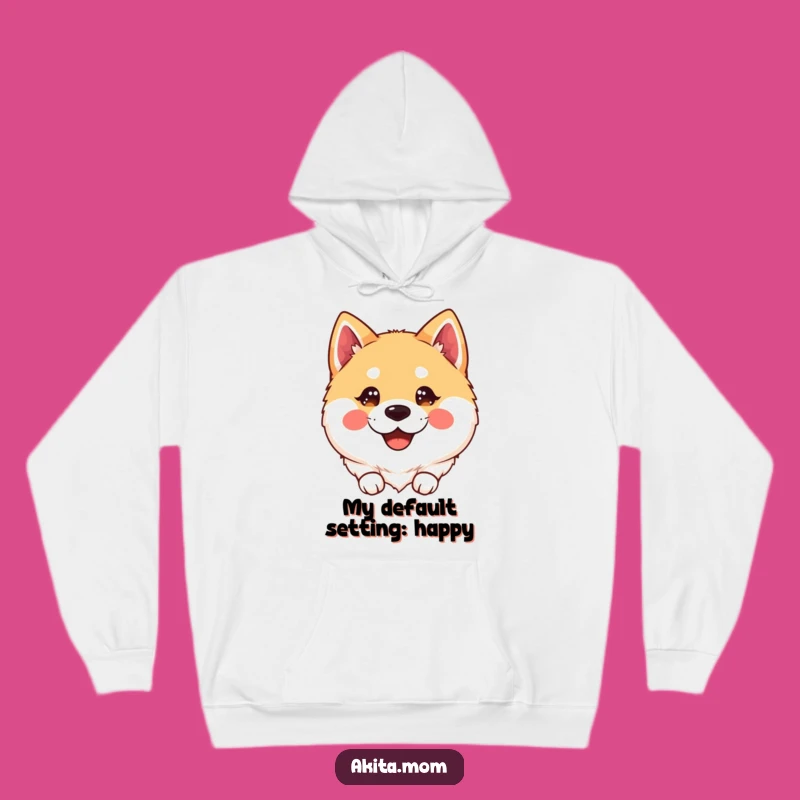 Cozy Kawaii Akita Hoodie: Adorable & Funny Dog Lover Gift