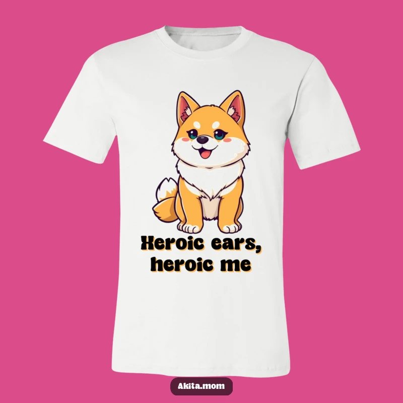 Funny Akita Hero T-Shirt: Wear Your Pride, Gift for Akita Lovers