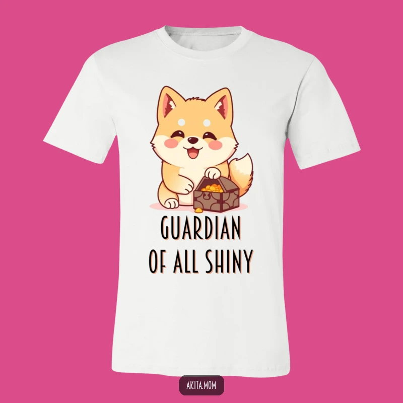 Funny Akita Treasure Guardian T-Shirt: Guard Your Style